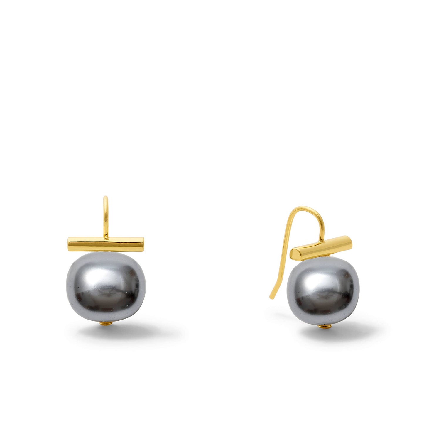 Classic Forever Fave Pebble Pearl Earrings, Medium — Periwinkle