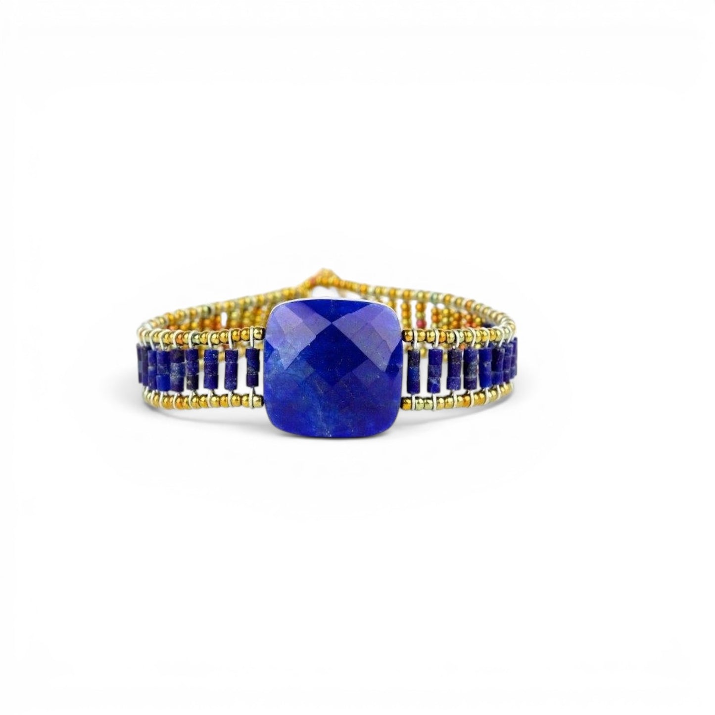 Ziio's Armonia Tennis Bracelet in Lapis