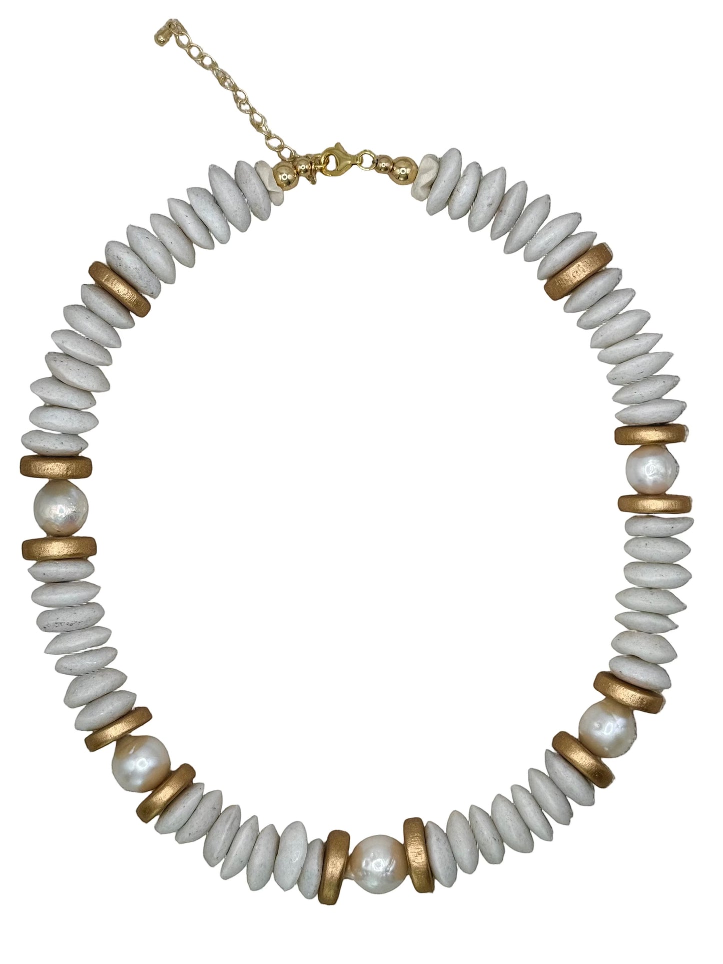 Lagos Collar Necklace in Soft Periwinkle