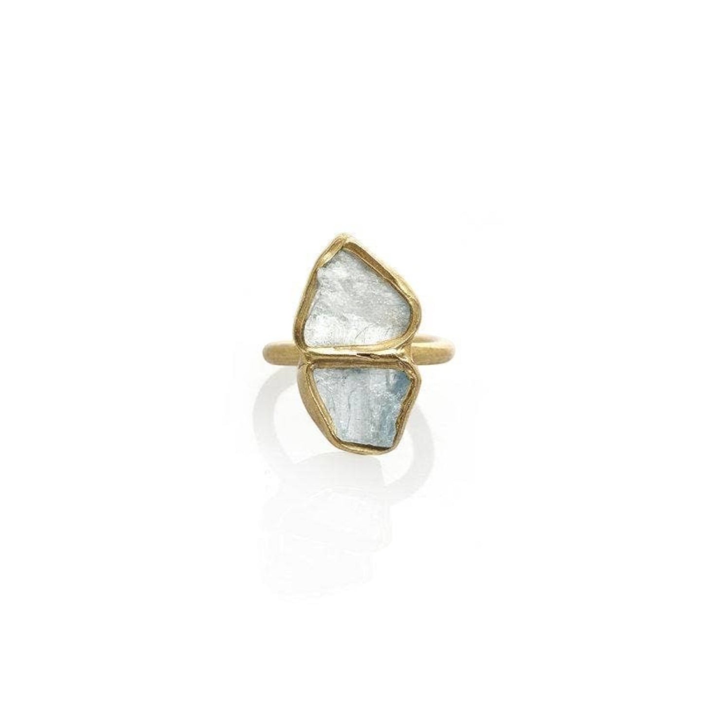Aquamarine Immersion Ring: 7