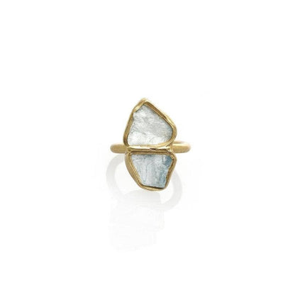 Aquamarine Immersion Ring: 7