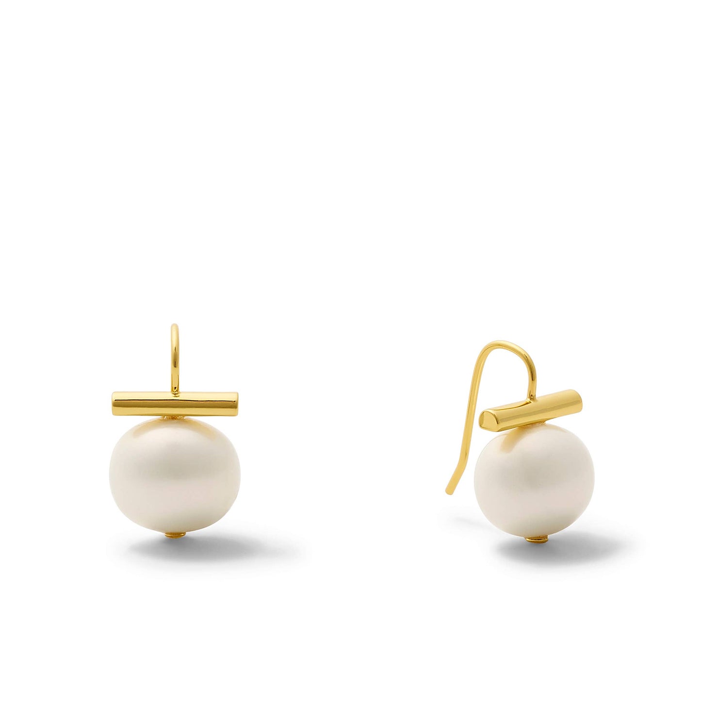 Classic Forever Fave Pebble Pearl Earrings, Medium — Periwinkle