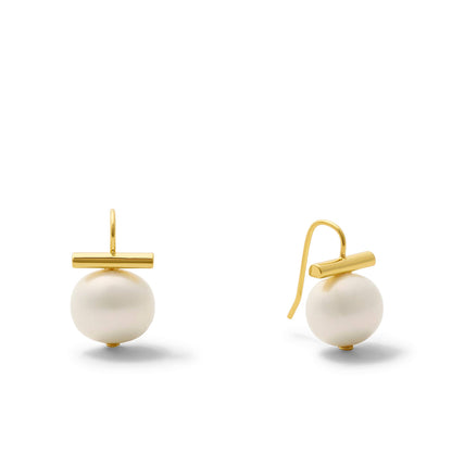 Classic Forever Fave Pebble Pearl Earrings, Medium — Periwinkle