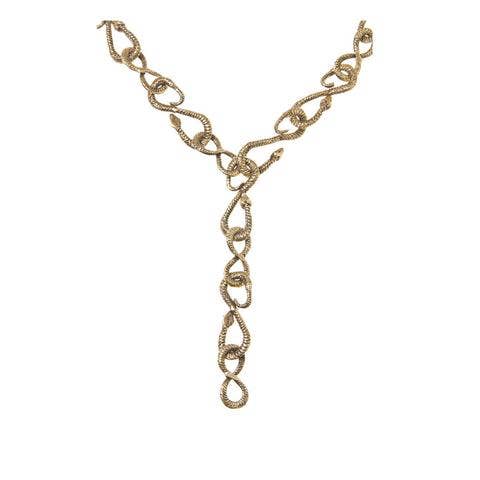 Long Snake Chain Necklace