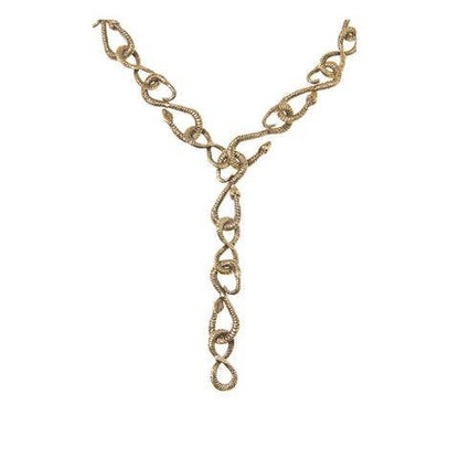 Long Snake Chain Necklace