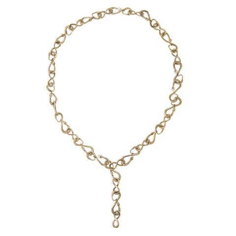Long Snake Chain Necklace
