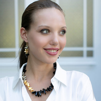 Siliz Multi Dangle Earrings