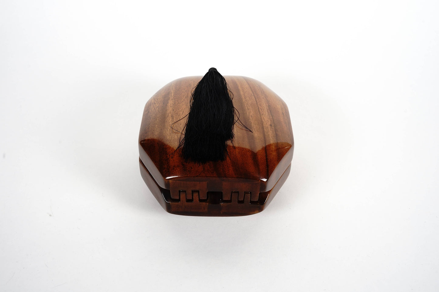 Octagon Acacia Wood Handbag by Timmy Woods