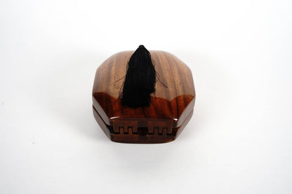 Octagon Acacia Wood Handbag by Timmy Woods