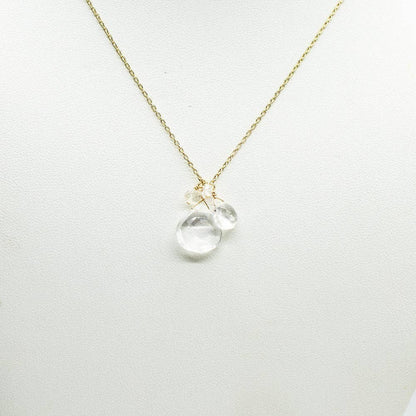 Quartz Gold Necklace