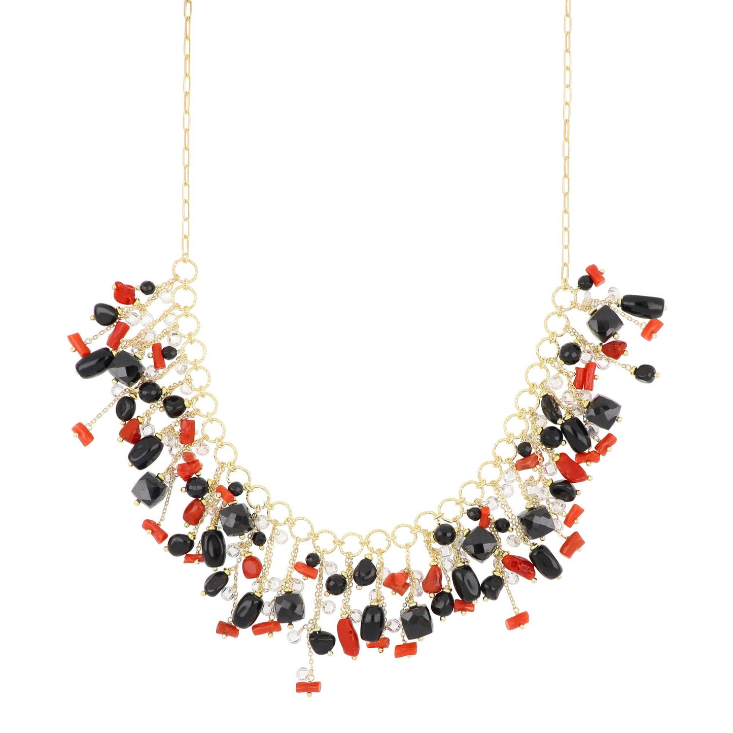 Sherì Red Coral Choker Necklace