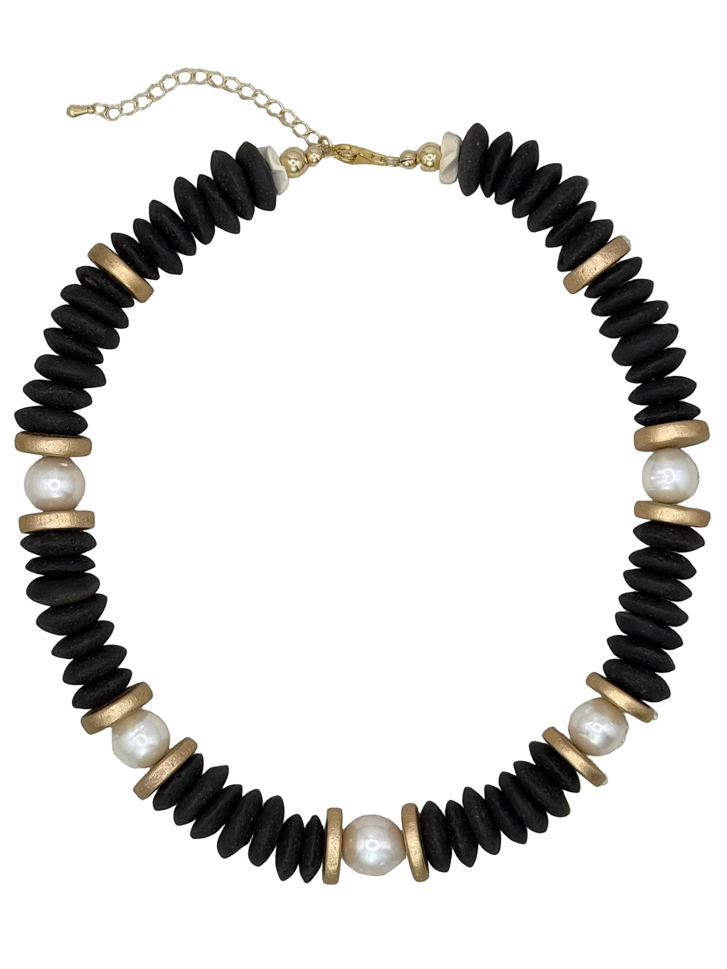 Lagos Collar Necklace in Sky Blue