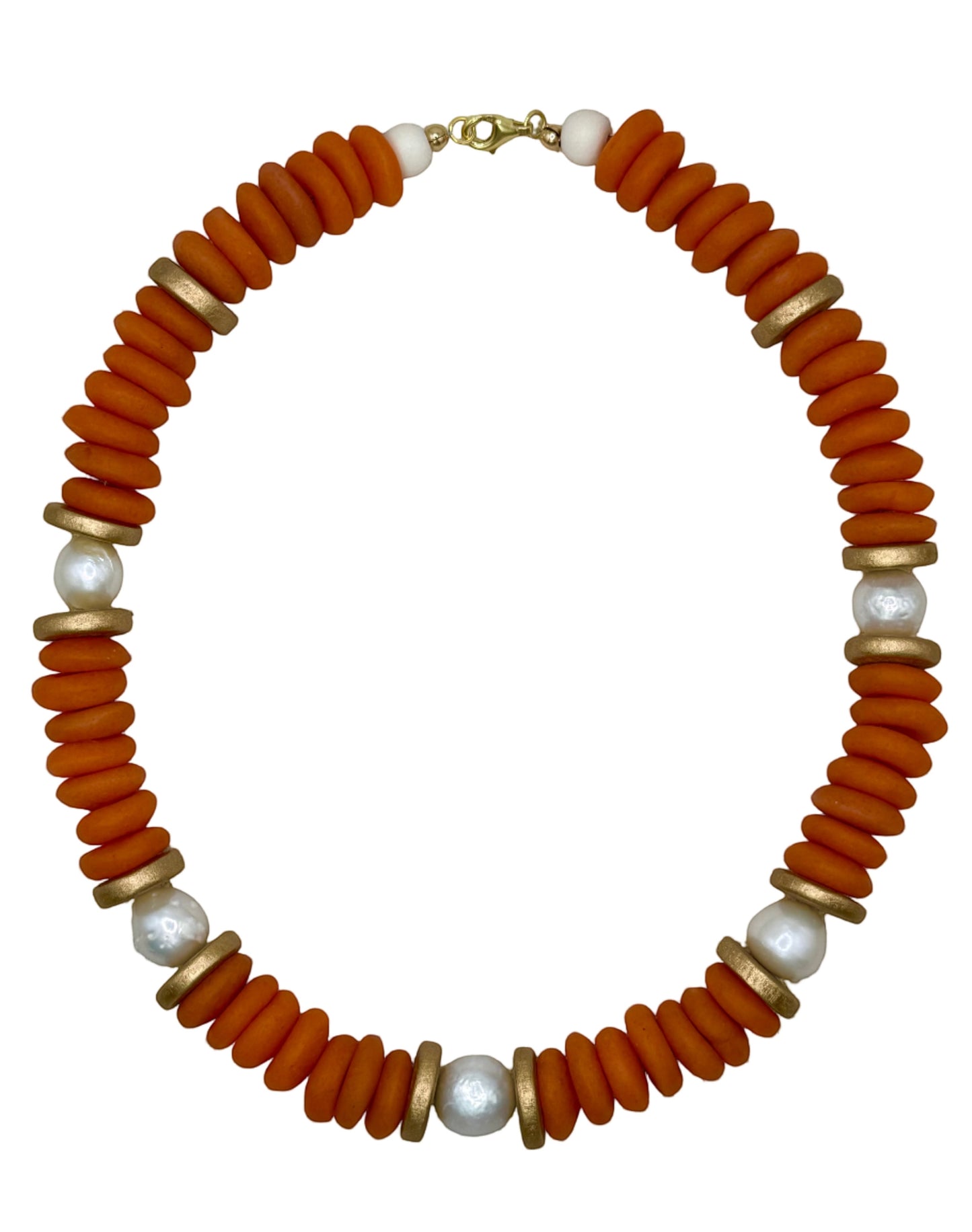 Lagos Collar Necklace in Sky Blue