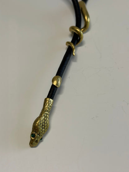Snake Lariat Necklace