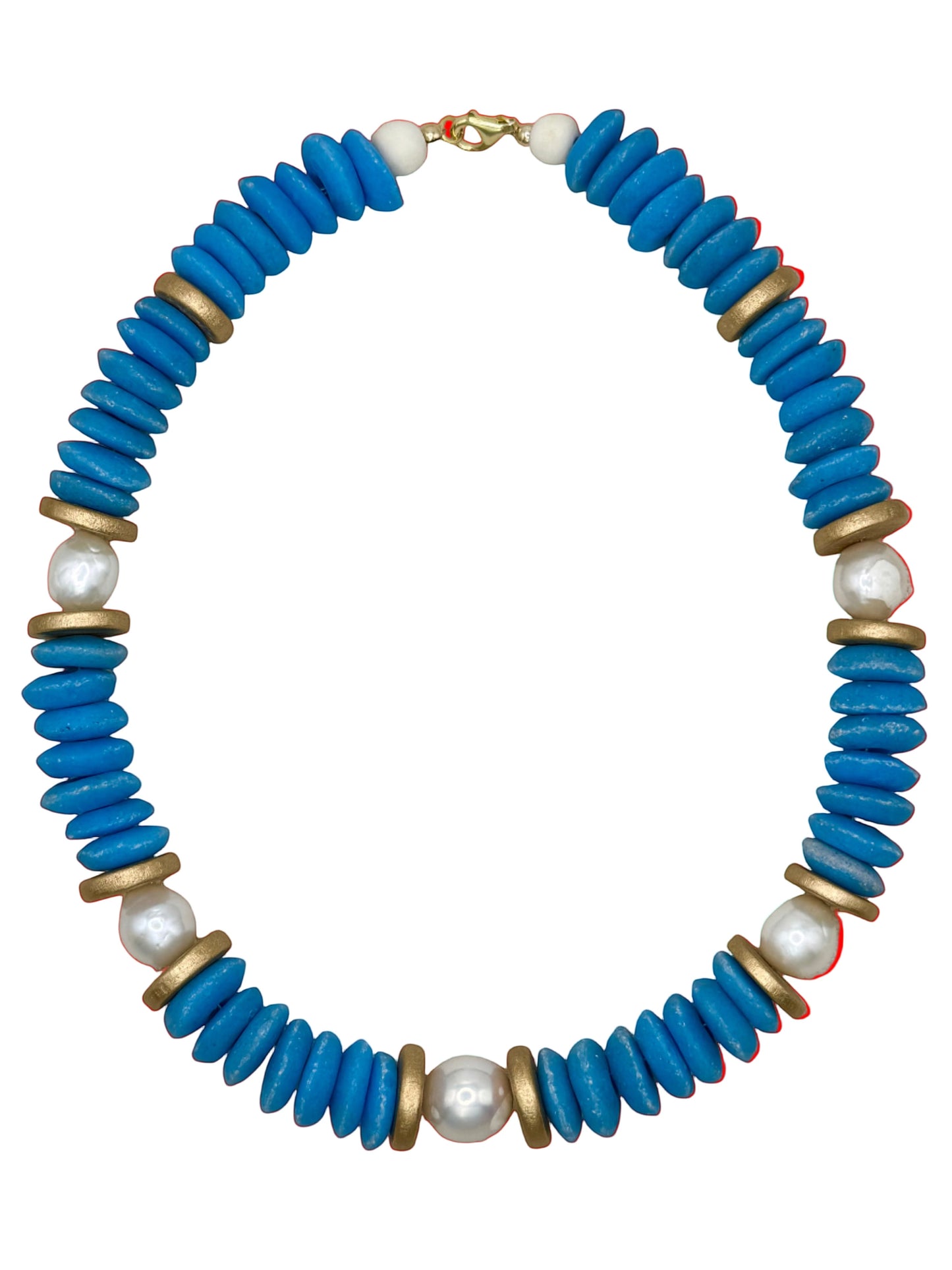 Lagos Collar Necklace in Fern