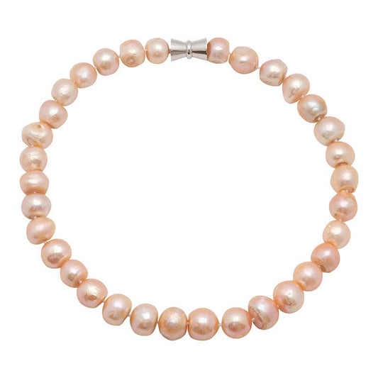 Pink Bam Bam Pearl Necklace