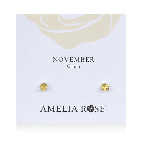 Citrine Gemstone Earrings