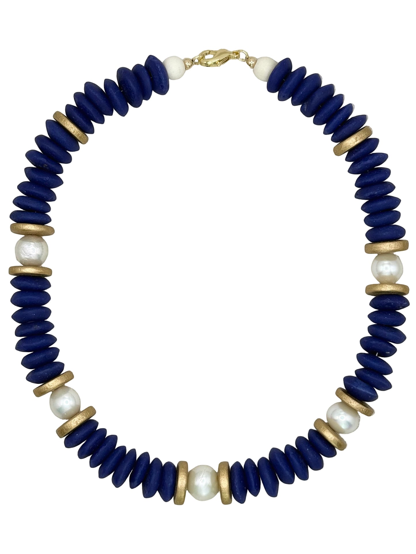 Lagos Collar Necklace in Fern