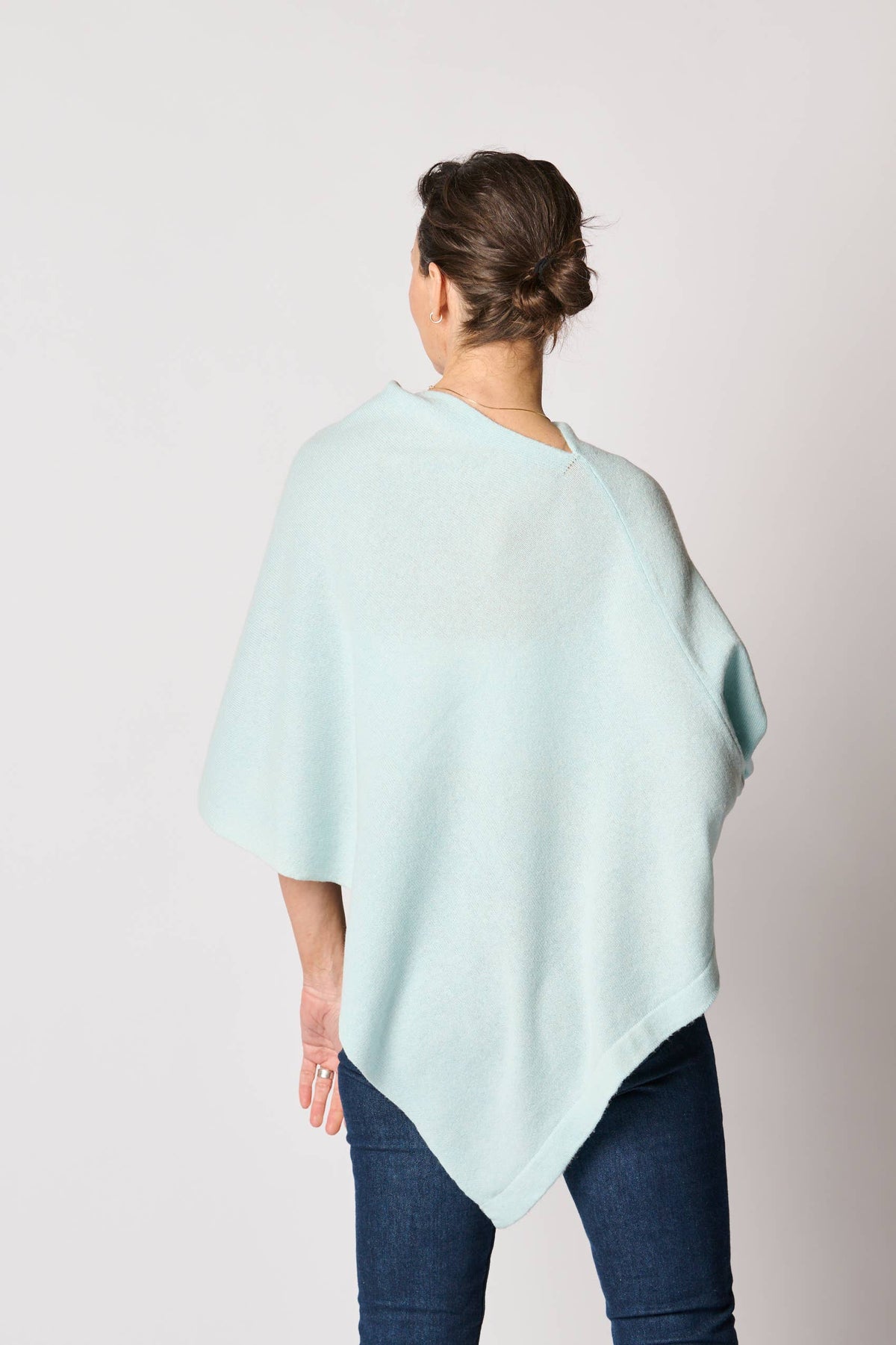 Roma Poncho - Cashmere Blend, Best Seller in Red