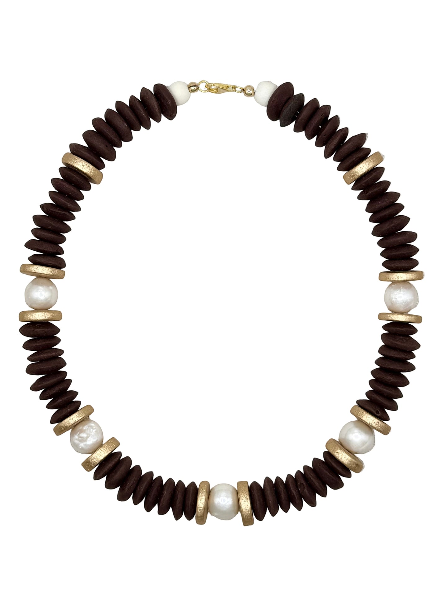Lagos Collar Necklace in Sky Blue