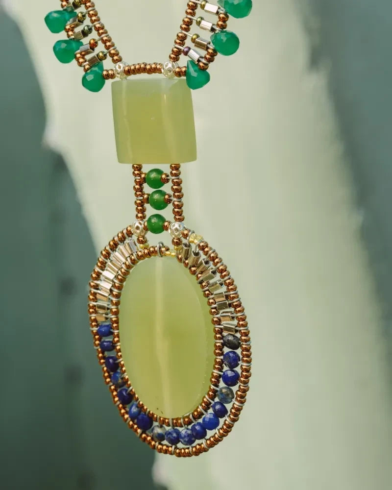Arkanis Long Vesuvianite Necklace