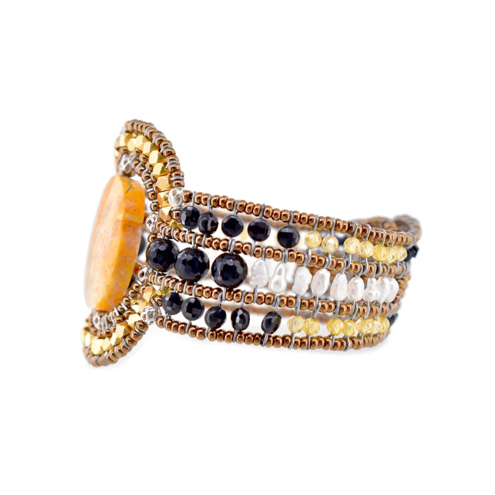 Arkanis Oval Bumblebee Bracelet