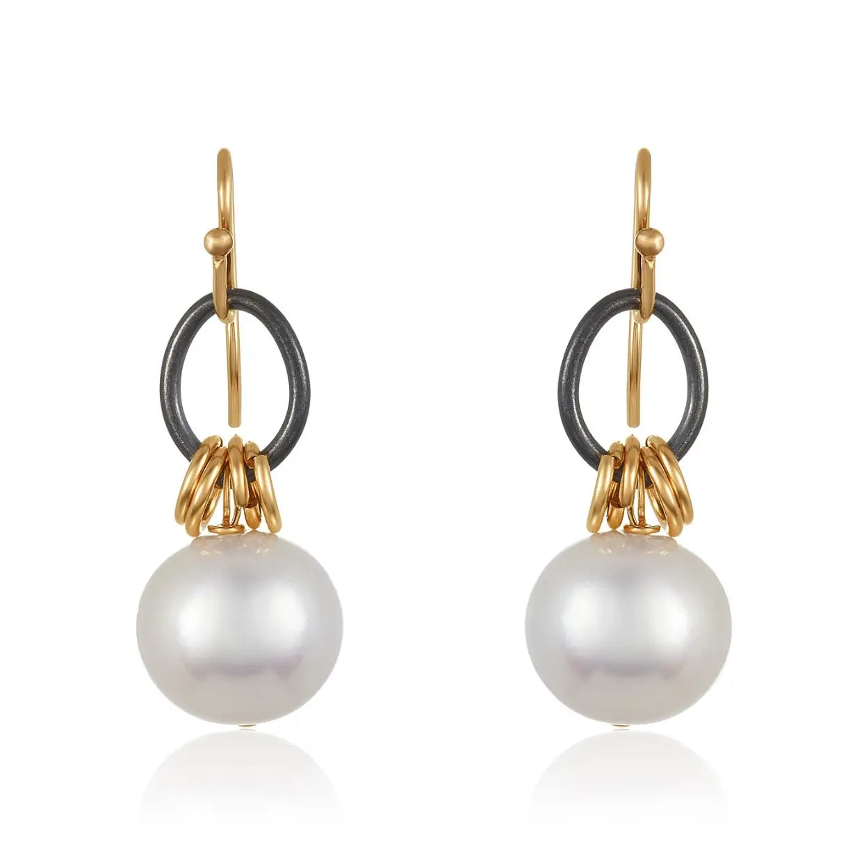 Xian Pearl Drop Earrings by Mabel Chong