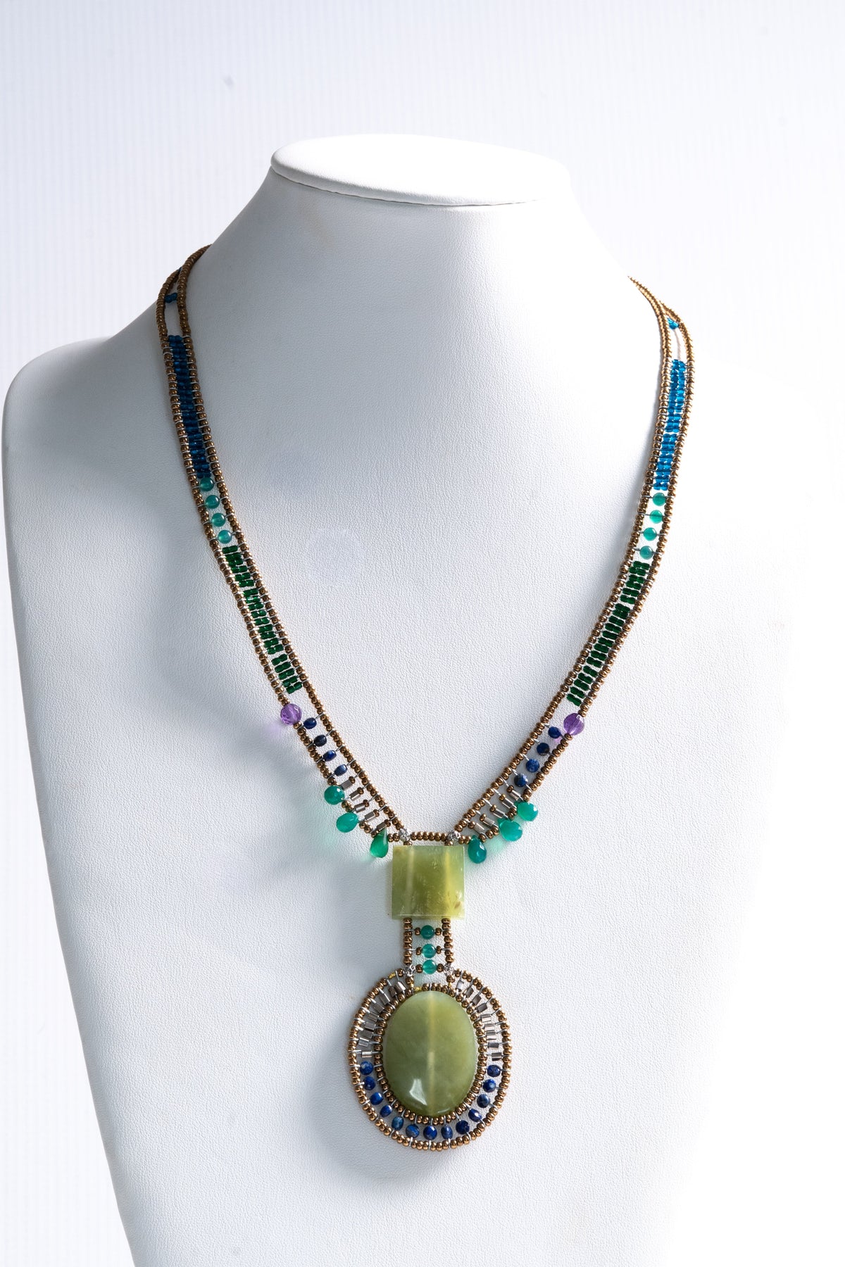 Arkanis Long Vesuvianite Necklace