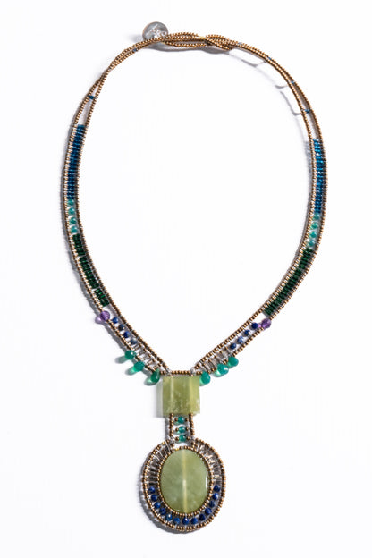 Arkanis Long Vesuvianite Necklace