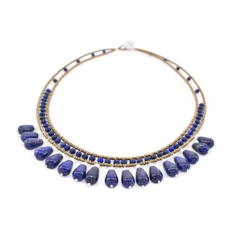 Lapis Lazilu Dance Necklace