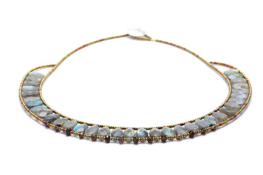 Essential Grey Labradorite Necklace