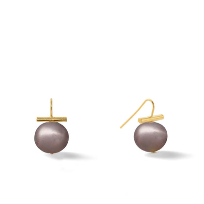 Classic Forever Fave Pebble Pearl Earrings, Medium — Periwinkle