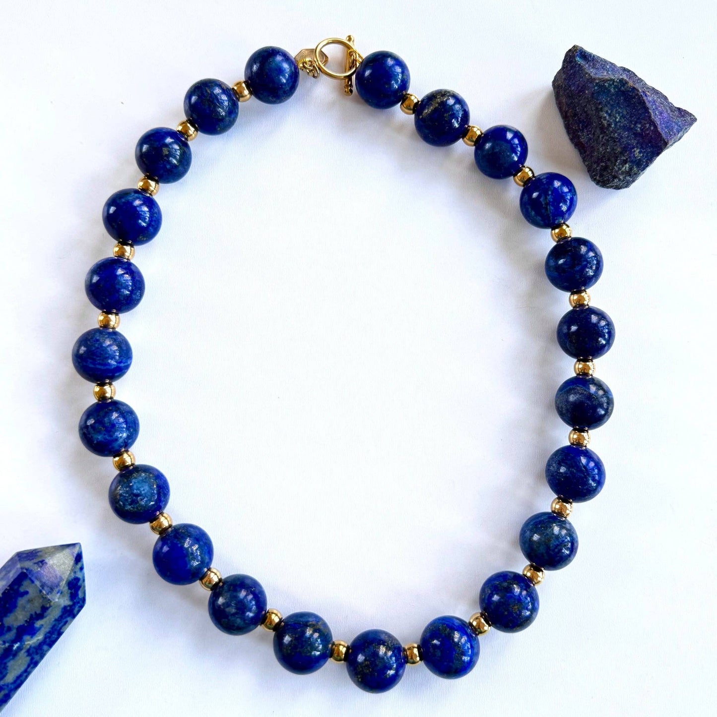Sacred Lapis Lazuli Statement Necklace