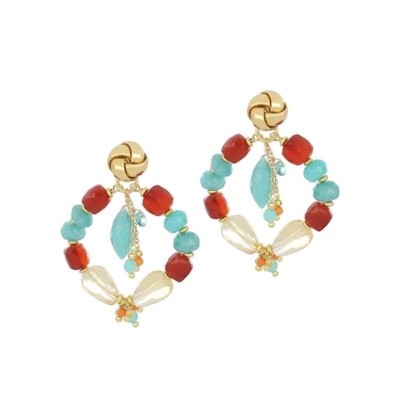 Ines Carnelian Earrings