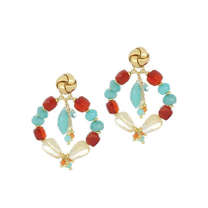 Ines Carnelian Earrings