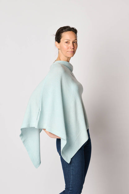 Roma Poncho - Cashmere Blend, Best Seller in Red
