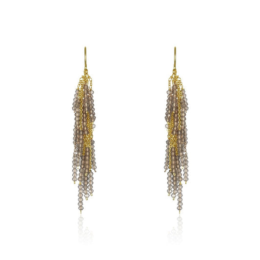 Firecracker Chandelier Earrings in Labradorite