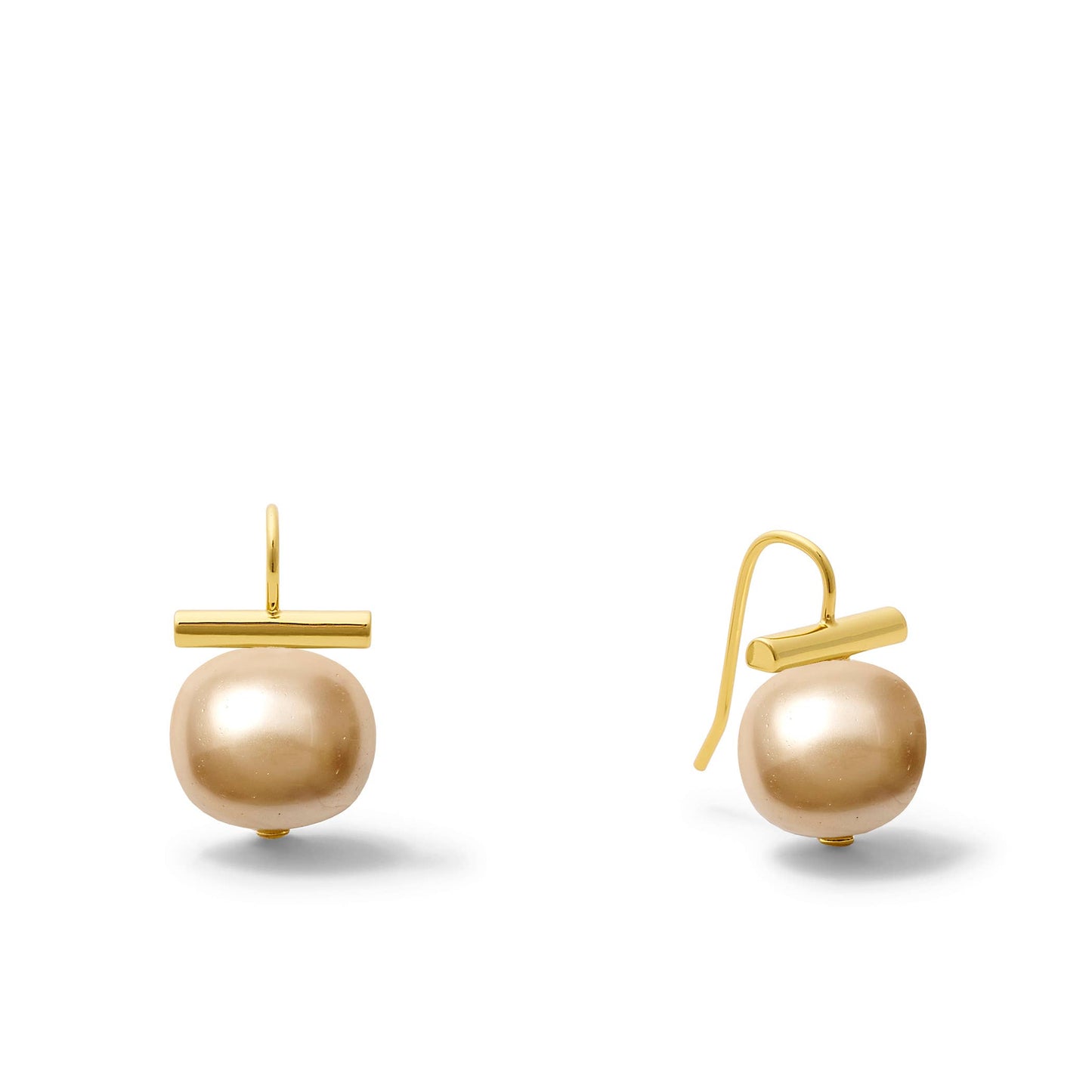 Classic Forever Fave Pebble Pearl Earrings, Medium — Periwinkle