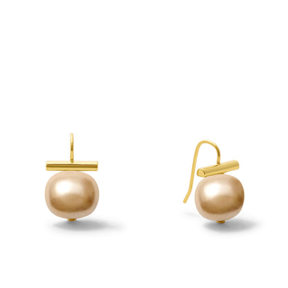 Classic Forever Fave Pebble Pearl Earrings, Medium — Periwinkle