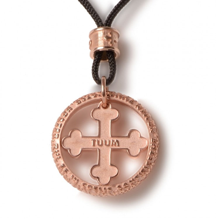 Tuum's Flore Pendant Necklace in Rose Gold plated Sterling