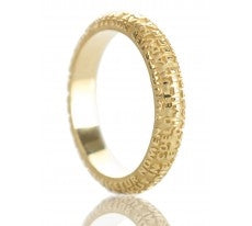 Tuum's La Fede Eternity Ring, 18k Yellow Gold, Sz 7 view 2